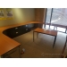 Autumn Maple Wrap Around desk w/ 2 - 2 Drawer Lateral Cabinets